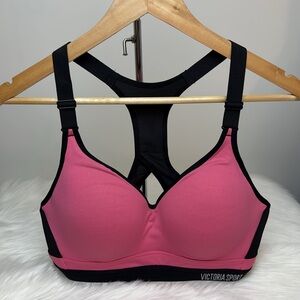Victoria’s Secret VS Sport Incredible Sport Bra Max Support Pink & Black 34D